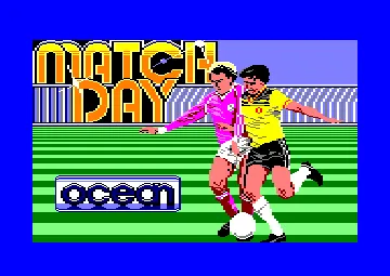 Match Day (UK) (1985) screen shot title